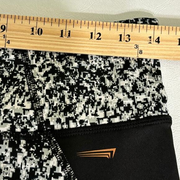 Tommie Copper Fit Leggings Compression Black Gray Print Women's Size M - Picture 7 of 9